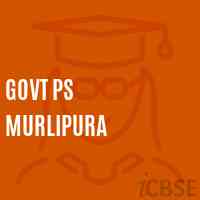 Govt Ps Murlipura Primary School Logo