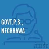 Govt.P.S., Nechhawa Primary School Logo
