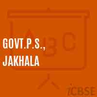 Govt.P.S., Jakhala Primary School Logo