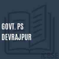Govt. Ps Devrajpur Primary School Logo