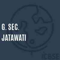 G. Sec. Jatawati Secondary School Logo