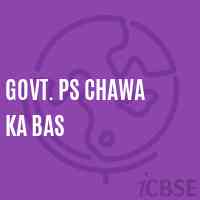 Govt. Ps Chawa Ka Bas Primary School Logo