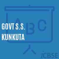 Govt S.S. Kunkuta Secondary School Logo