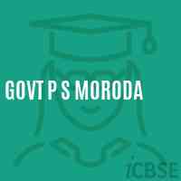 Govt P S Moroda Primary School Logo