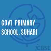 Govt. Primary School. Suhari Logo