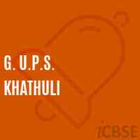 G. U.P.S. Khathuli Middle School Logo