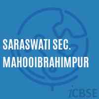 Saraswati Sec. Mahooibrahimpur Secondary School Logo