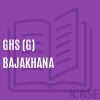 Ghs (G) Bajakhana Secondary School Logo