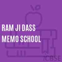 Ram Ji Dass Memo School Logo