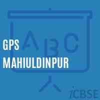 Gps Mahiuldinpur Primary School Logo