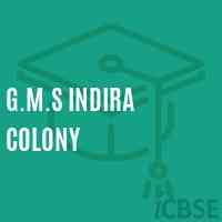 G.M.S Indira Colony Middle School Logo