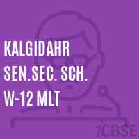 Kalgidahr Sen.Sec. Sch. W-12 Mlt Senior Secondary School Logo