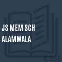Js Mem Sch Alamwala Senior Secondary School Logo