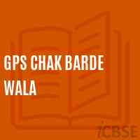 Gps Chak Barde Wala Primary School Logo