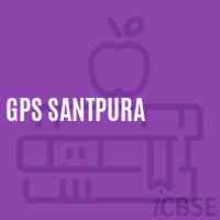Gps Santpura Primary School Logo