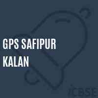 Gps Safipur Kalan Primary School Logo
