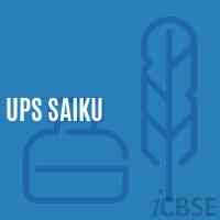 Ups Saiku Middle School Logo