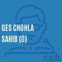 Ges Chohla Sahib (G) Primary School Logo