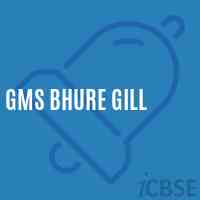 Gms Bhure Gill Middle School Logo