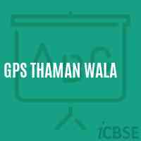 Gps Thaman Wala Primary School Logo