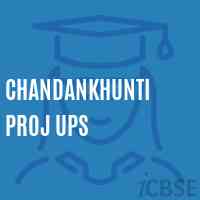 Chandankhunti Proj Ups Middle School Logo