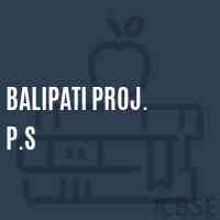 Balipati Proj. P.S Primary School Logo