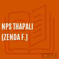 Nps Thapali (Zenda F.) Primary School Logo