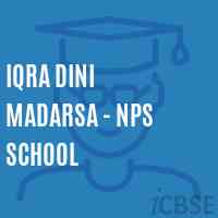 Iqra Dini Madarsa - Nps School Logo
