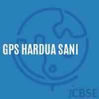 Gps Hardua Sani Primary School Logo