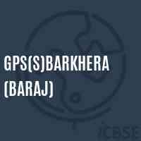 Gps(S)Barkhera (Baraj) Primary School Logo