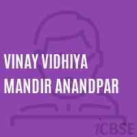 Vinay Vidhiya Mandir Anandpar Middle School Logo