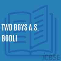 Twd Boys A.S. Bodli Primary School Logo