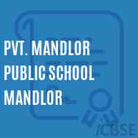 Pvt. Mandlor Public School Mandlor Logo