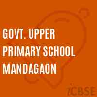 Govt. Upper Primary School Mandagaon Logo
