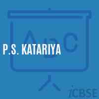 P.S. Katariya Primary School Logo