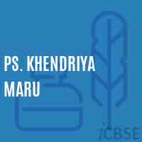 Ps. Khendriya Maru Primary School Logo