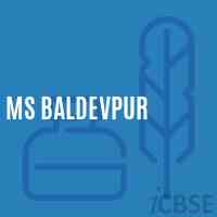 Ms Baldevpur Middle School Logo