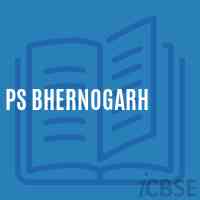 Ps Bhernogarh Primary School Logo