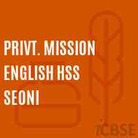 Privt. Mission English Hss Seoni Senior Secondary School Logo