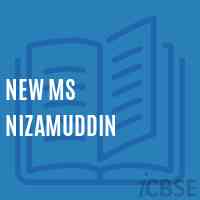 New Ms Nizamuddin Middle School Logo