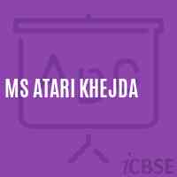 Ms Atari Khejda Middle School Logo