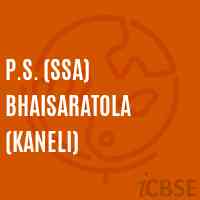 P.S. (Ssa) Bhaisaratola (Kaneli) Primary School Logo