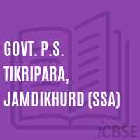 Govt. P.S. Tikripara, Jamdikhurd (Ssa) Primary School Logo