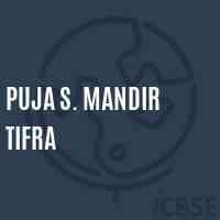 Puja S. Mandir Tifra Senior Secondary School Logo