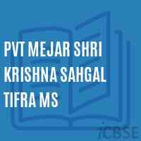 Pvt Mejar Shri Krishna Sahgal Tifra Ms Middle School Logo