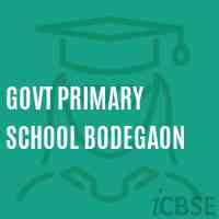 Govt Primary School Bodegaon Logo