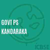 Govt Ps Kandaraka Primary School Logo