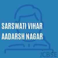 Sarswati Vihar Aadarsh Nagar Senior Secondary School Logo
