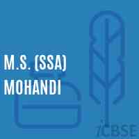 M.S. (Ssa) Mohandi Middle School Logo
