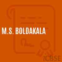 M.S. Boldakala Middle School Logo